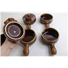 Image 4 : (4) French Onion Soup Bowls, (2) Bean Pots