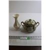 Image 1 : Vase and Lidded Bowl