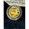 Image 2 : 2021 $8 Pure Gold Coin, Triumphant Dragon