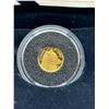Image 2 : 2016 25 Cent 0.5 gram pure gold coin. Predator vs. Prey. Traditional Arctic Fox.