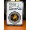 Image 2 : 2016 Star Trek Gold Delta. NGC Early Release PF69 Ultra Cameo