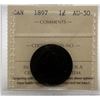 Image 1 : 1897 Canada Large Cent. ICCS AU50