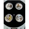Image 3 : Amazing 2011 Millenium Falcon 4 coin set by the New Zealand Mint