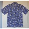 Image 4 : Love's Bakery Logo Blue Print Aloha Shirt Size 4X