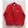 Image 1 : Love's Bakery D.G. Sportswear Red Snap-Front Jacket Size Medium