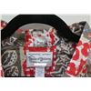 Image 2 : Love's Logo Red Gray House of Uniforms Aloha Shirt Size XXL