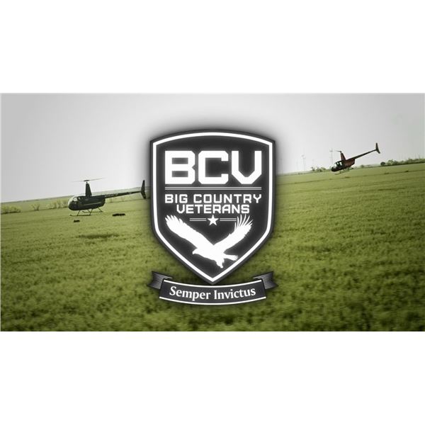 BIG COUNTRY VETERANS:2-Day Helicopter Hog Hunt for Four in Texas-Includes Trophy Fees and VIP Passes