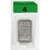 Image 1 : 1 Oz .999 Silver Johnson Matthey Bar 