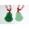 Image 2 : 10 New Jade Buddha Amulets on Adjustable Red Cords
