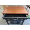 Image 2 : New Wooden Kitchen Island With Drawer - Assembled