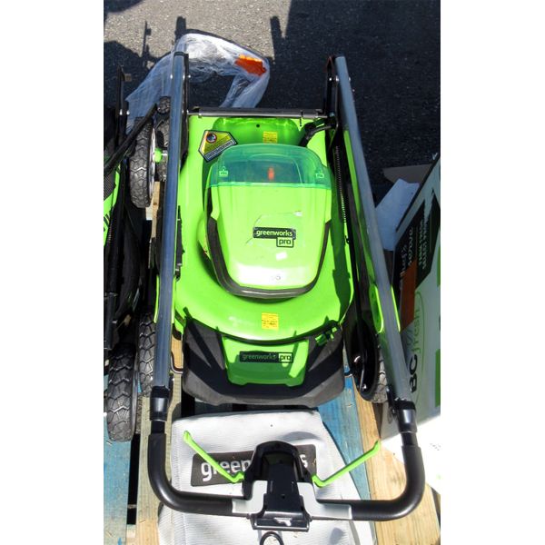 Greenworks Pro 21" Self-Propelled Lawnmower 