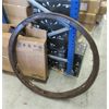 Image 1 : Vintage 43" Metal Wagon Wheel Rim