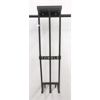 Image 1 : 9 New Black Metal Towel Racks with 3 Hooks