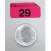Image 1 : 1 Oz .9999 Silver 2011 Maple Leaf Coin 