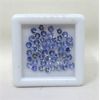 Image 2 : 3.2 CTW Round Cut Tanzanite Gemstones 