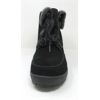 Image 2 : Ladies Black Barbo Suede Look Boots - Like New