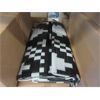 Image 1 : New Black/White Outdoor Mat - 9' x 12' (2.74 m x 3.66 m)