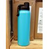 Image 1 : 3 New 30 oz. Stainless Steel Water Bottles - Teal