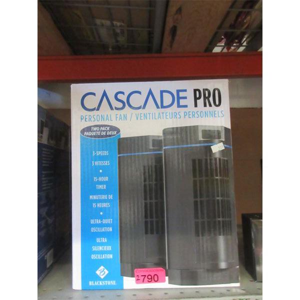 Pc Fan Cascade 2 Twin Packs of Cascade Pro Desk Top Fans