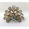 Image 2 : 14.6 Gram Estate Gemstone Cocktail Ring 