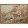 Image 2 : 2 Large Framed Vintage Landscape Prints