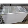 Image 1 : Excellence 3' Rolling Slide Top Frozen Treat Merchandiser - Did Not Get Cold