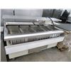 Image 1 : Corian Rolling 6'  5 Comp. Electric Steam Table w/Sneeze Guard & Tray Slide