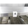 Image 2 : Corian Rolling 6'  5 Comp. Electric Steam Table w/Sneeze Guard & Tray Slide