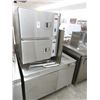 Image 1 : Cleveland Double Convection Steamer Work Station w/Tilt Kettle - CNT Hard Wired