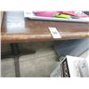 Image 2 : 4-Oak Rectangular 4 Top Dining Tables - 4 X $