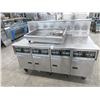 Image 1 : Pitco Salstice Supreme Gas 4 Comp Deep Fryer w/Digital R/O and Recovery