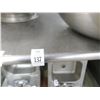 Image 2 : S/S 5' Table w/Undershelf and Back Splash