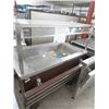 Image 1 : 4' Portable Ref. Salad Bar w/Sneeze Guard and Tray Slide