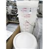 Image 1 : 3-18/20 Qt. Lidded Measuring Bins - 3 X $