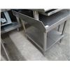 Image 2 : S/S  2'  X  30"  Equip. Stand w/Undershelf