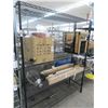 Image 1 : 2-Metro Black Wire 4 Shelf Storage Racks - 2 X $