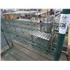 Image 2 : Green Metro Coated 4 Shelf Storage Rack
