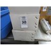Image 1 : New S/S Lidded Condiment Bins - (One Has A Crack)