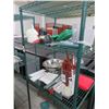 Image 1 : Collanders, Whips, Spreaders, Supplies On Rack