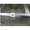 Image 2 : S/S  8'  3 Comp Pot Sink w/Drain Boards and Roll Under Storage