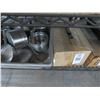 Image 1 : New Forks/Spoons, Sterno Bins, Supplies - Bottom Shelf