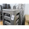 Image 2 : 23-Grey Metal Bar Stools - 23 X $