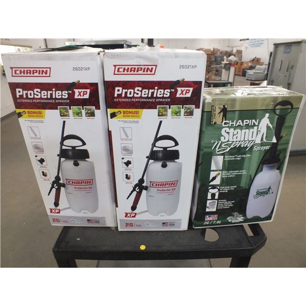 3 Chapin Sprayers