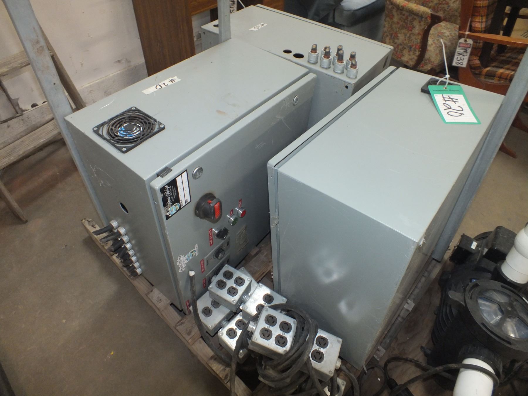 3 Power Control Boxes