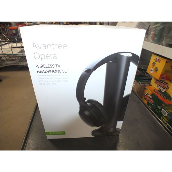 Wireless TV Headphone Set