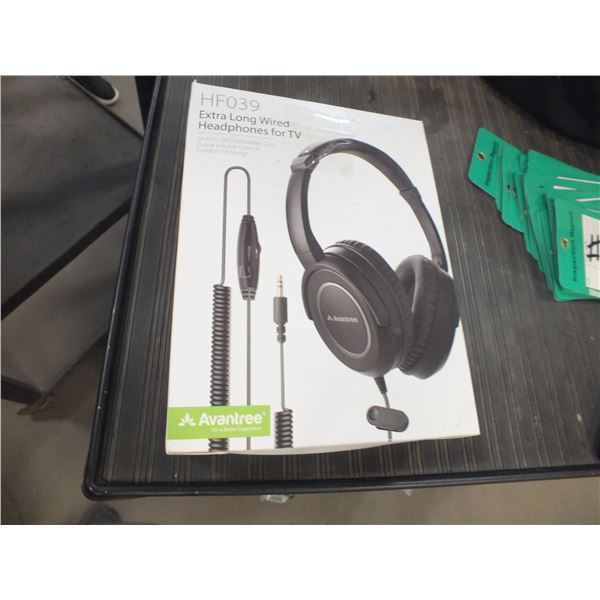Extra Long Wired Headphones For TV