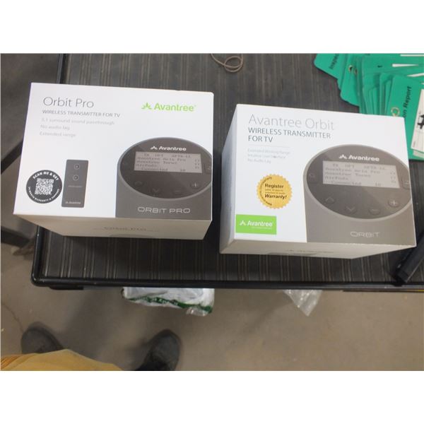 2 Wireless Transmitters For TV