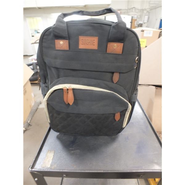 Black Diaper Bag / Backpack