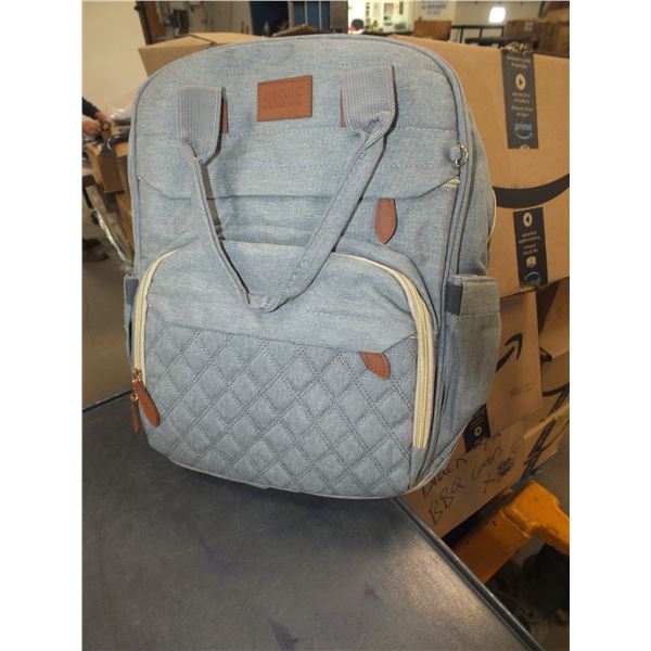 Grey Diaper Bag / Backpack