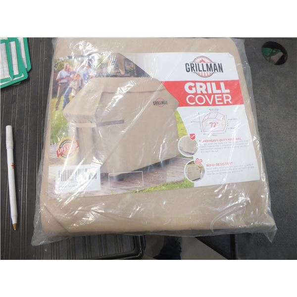 Brown 72" BBQ Cover